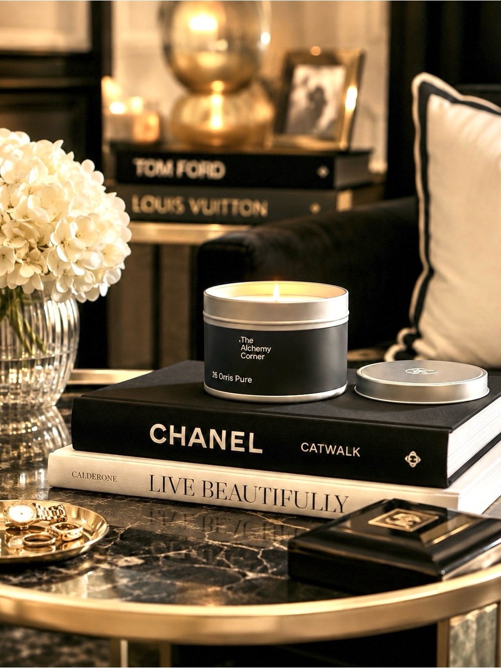RARE ORRIS PURE CANDLE